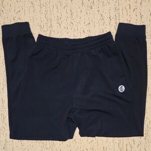 Rocawear Navy Blue Embroidered Logo Jogger Sweatpants Vintage Y2K
